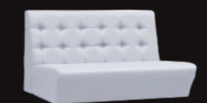 bancada respaldo cuadros cosidos