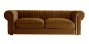 sofa chesterfield chaiselongue mustang cosido